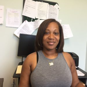 Gichel Walters in her office at WILC